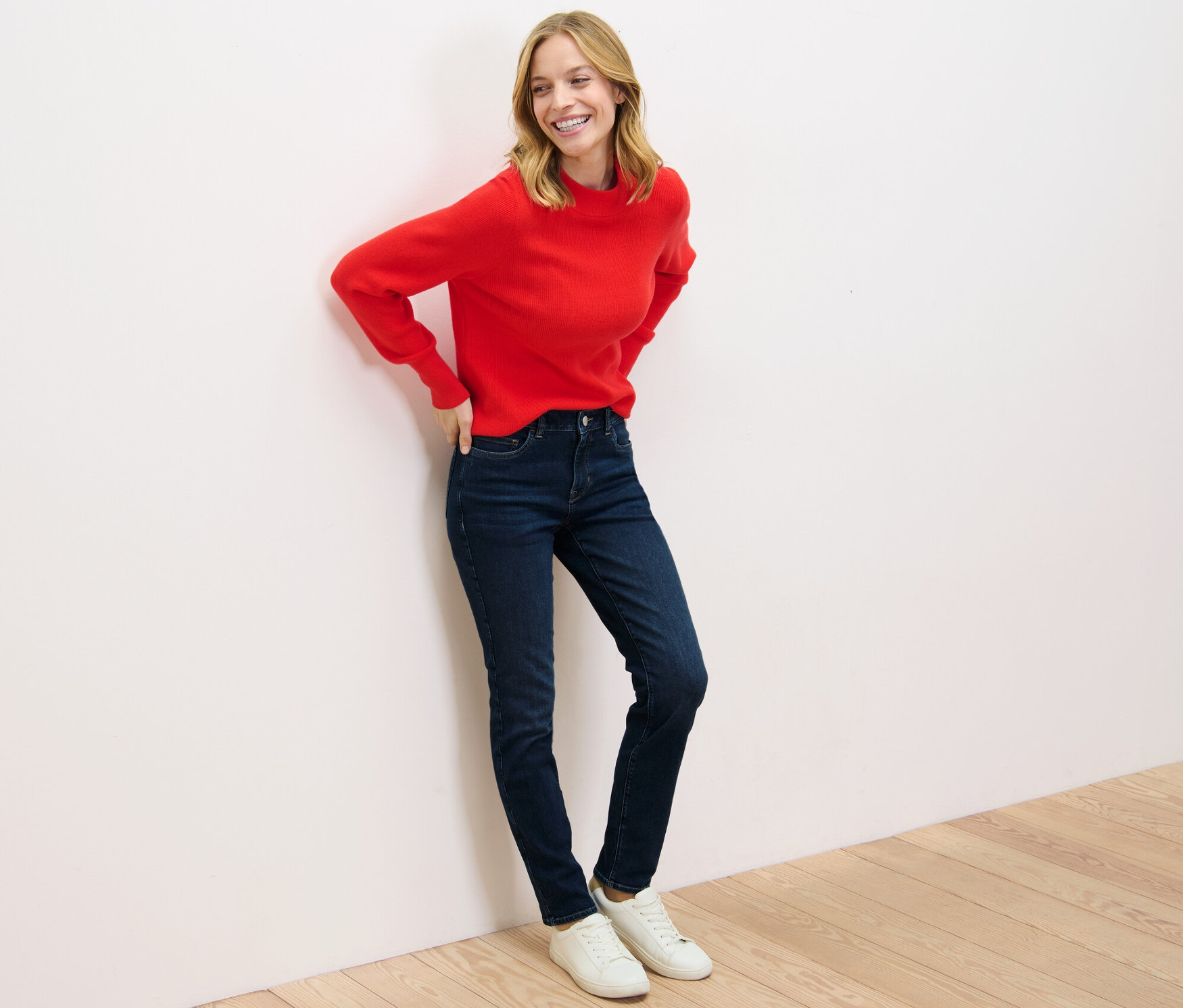Thumbnail - Tchibo - Slim Jeans – Fit »Emma« - Damen - Gr. 44 - dunkelblau