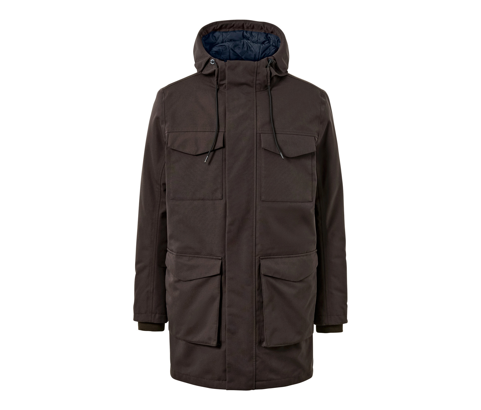 Parka - Herren - Gr. L - khaki - khaki
