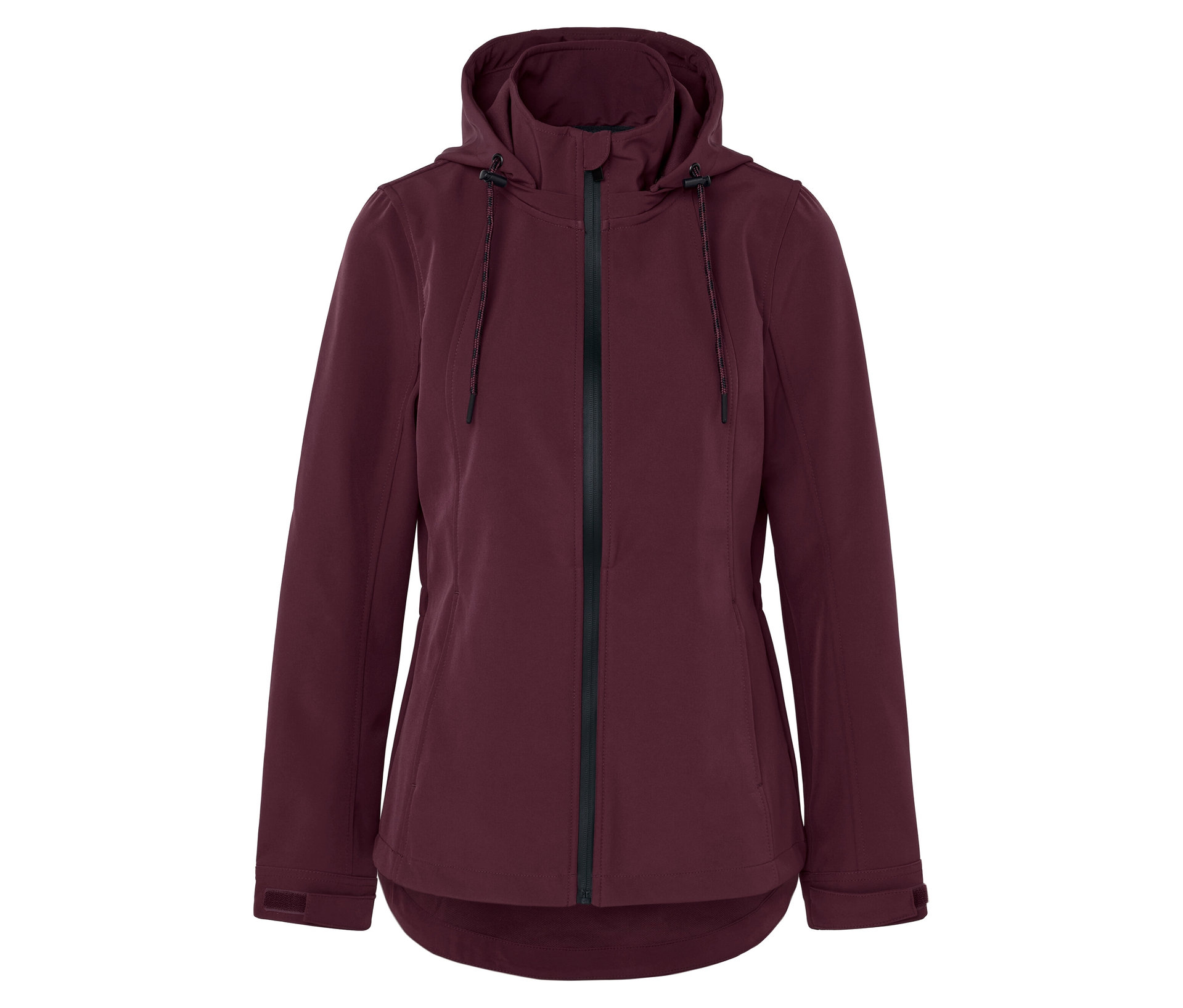 Softshelljacke - Damen - Gr. 48 - bordeaux - bordeaux