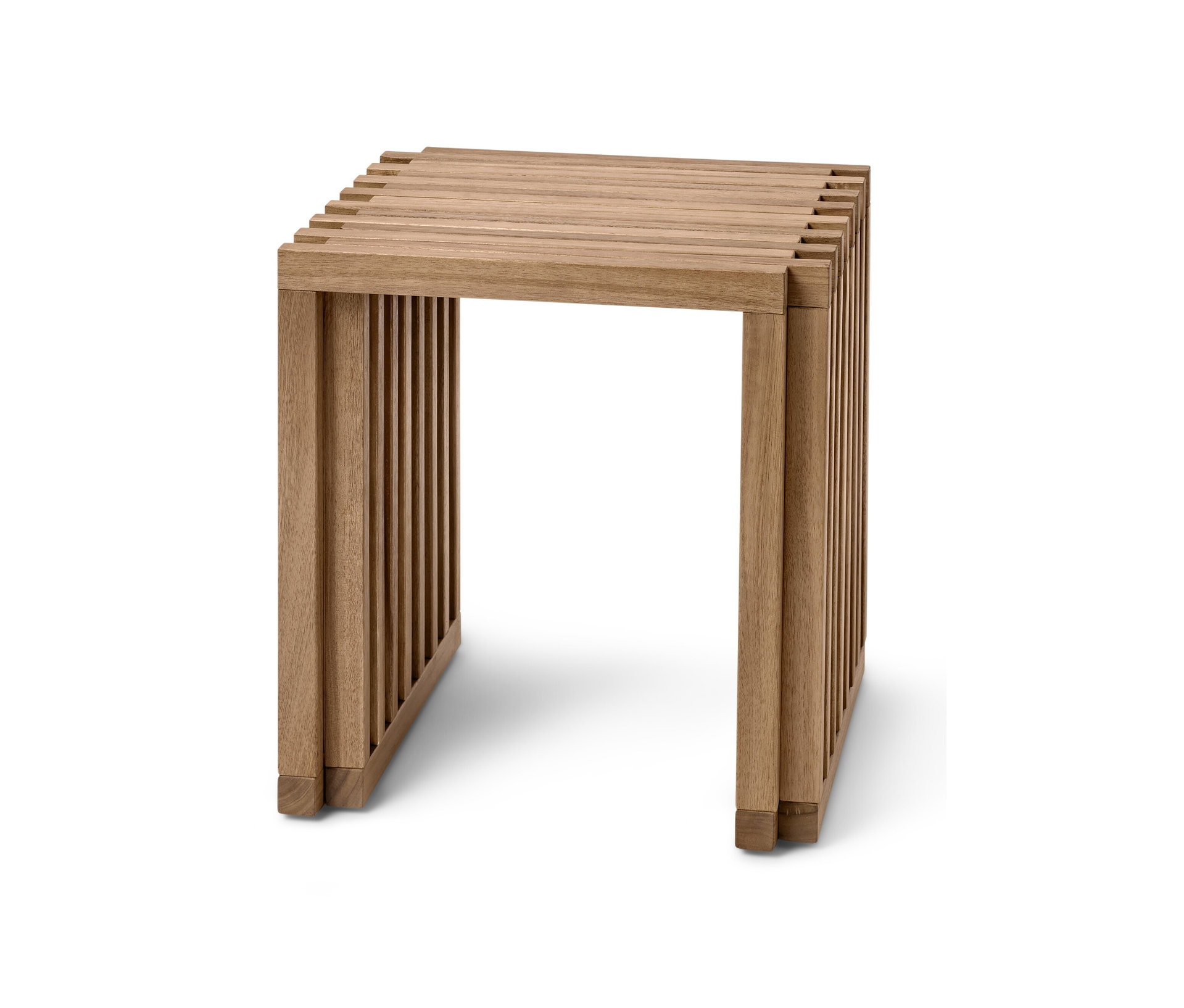 Tchibo - Ausziehhocker - 40x34x42cm - akazie -