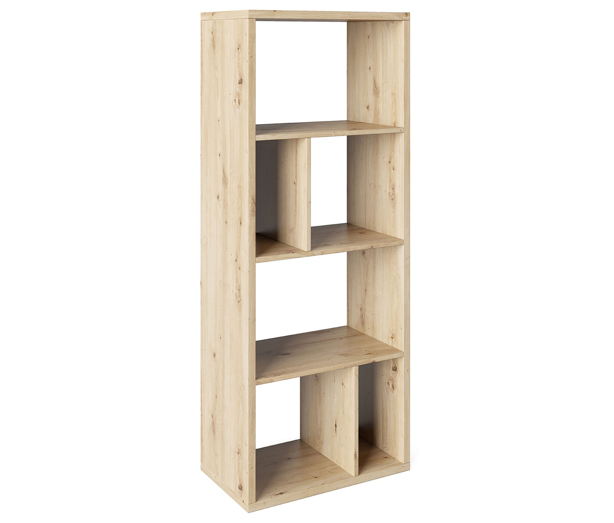 Roba Regal »Fortuna« mit 6 Fächern - 58x34x146,6cm - braun -