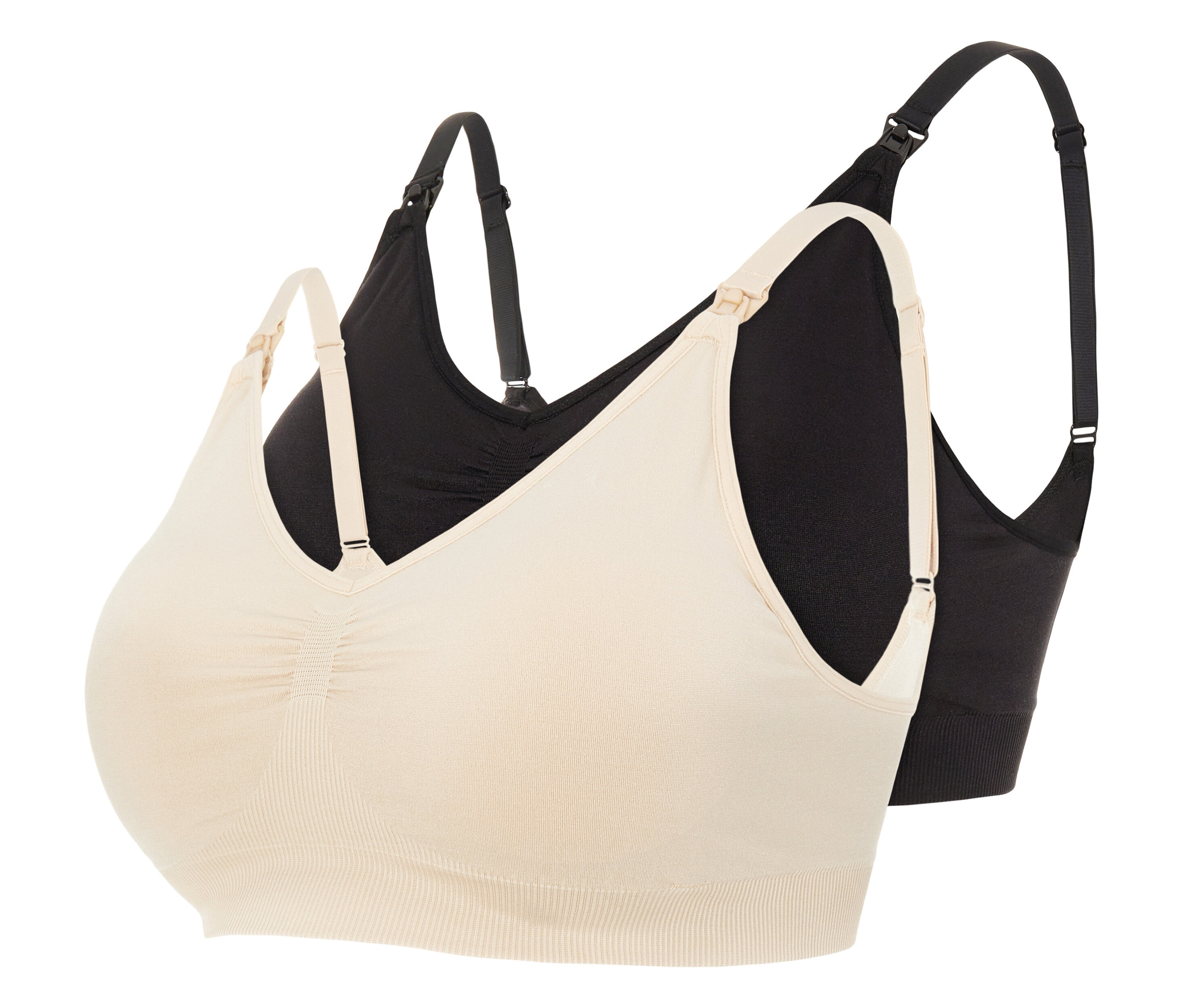Mamalicious Mlilja Feed ME BRA 2-P Noos - Damen - Gr. S/M - schwarz