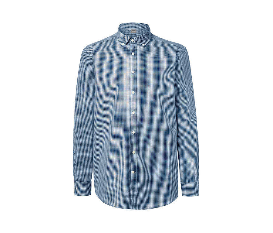 Blaues Hemd, Comfort Fit.