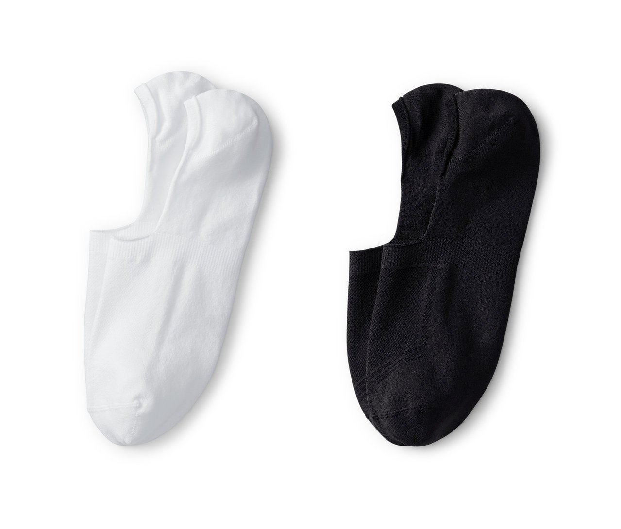 Zwei Paar Sport-Füßlinge und ein Paar Sport-Sneaker-Socken »Invisible«.