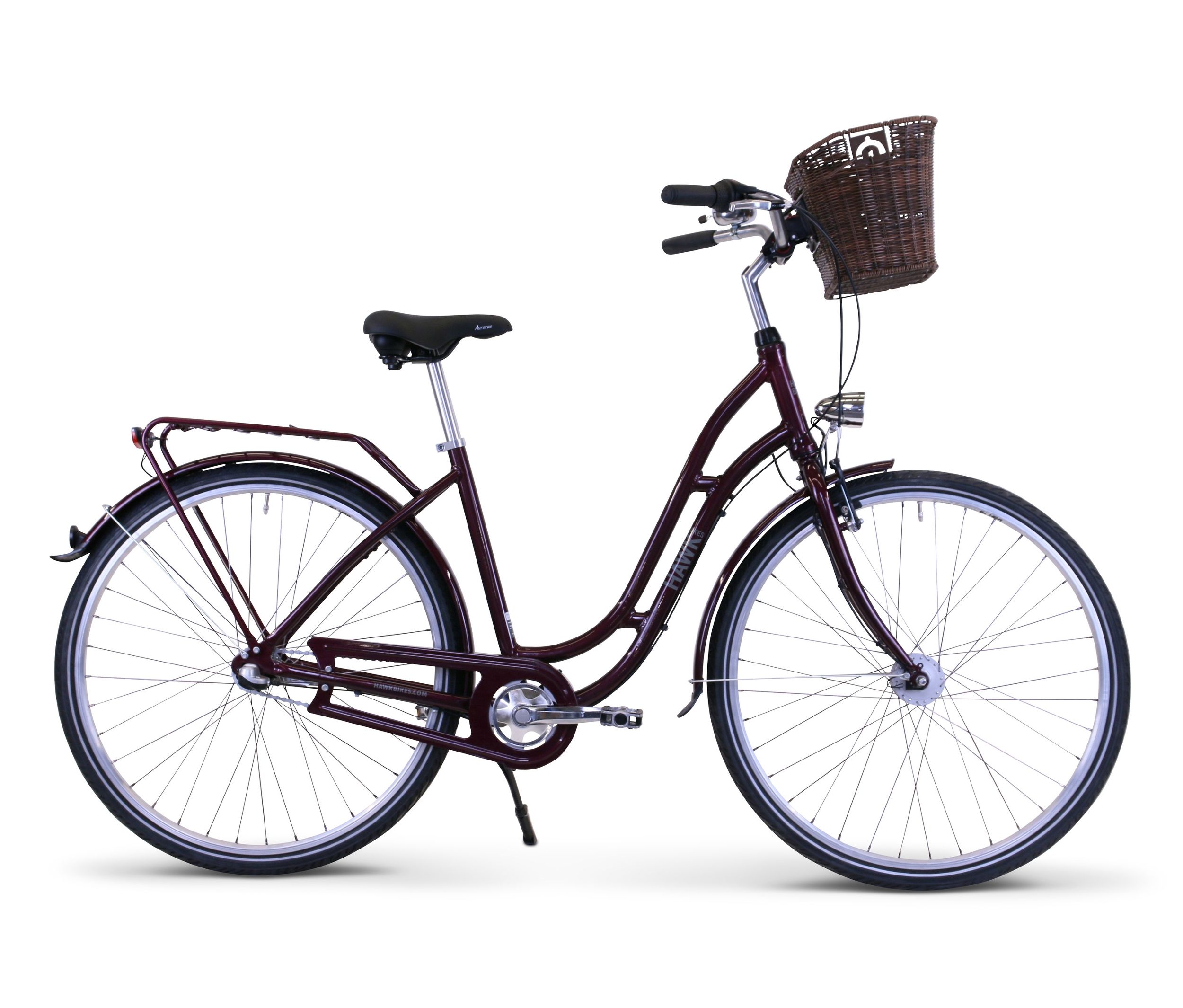 Hawk Bikes Cityrad »City Classic Joy Bordeaux« - bordeaux