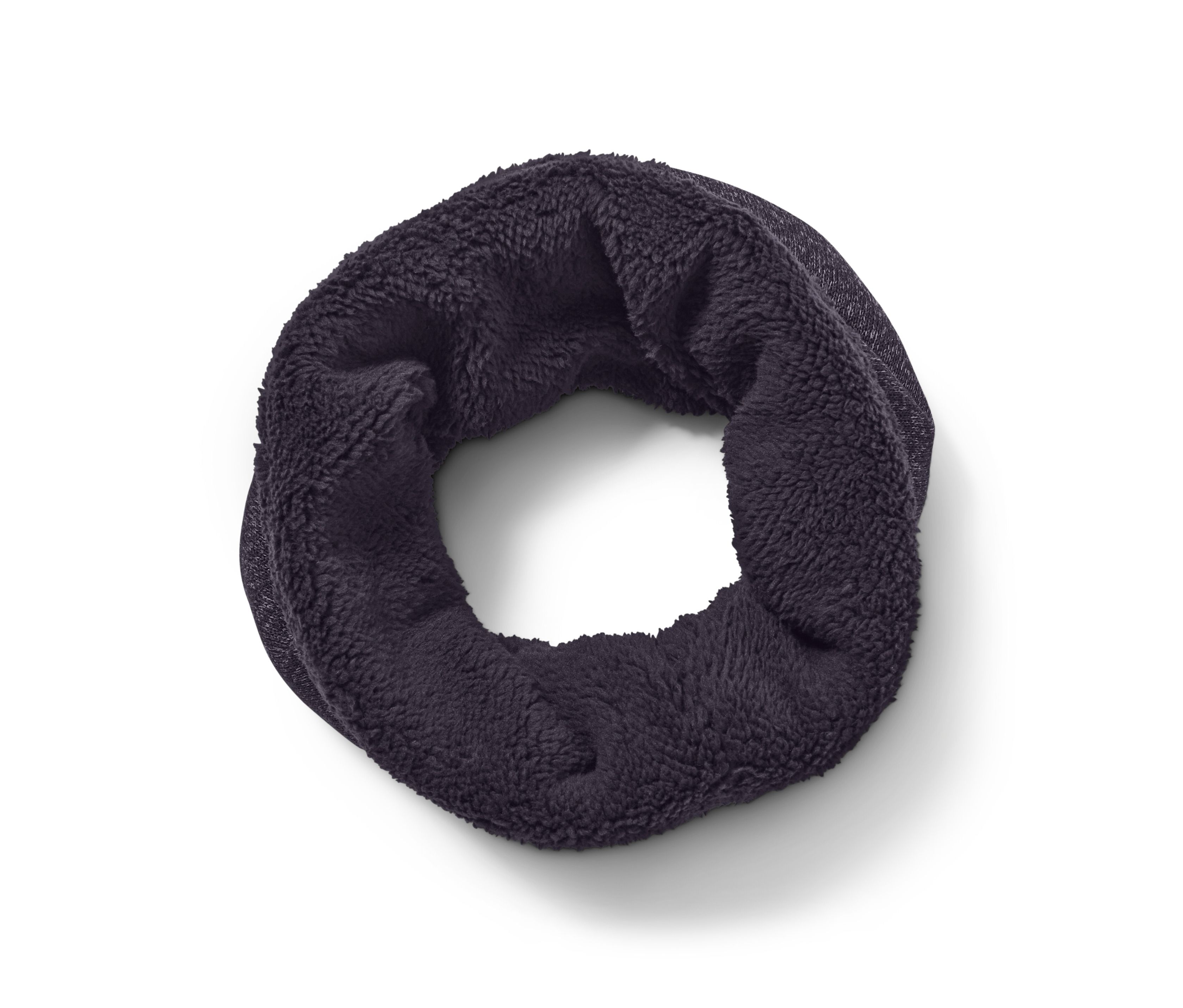 Tchibo - Strickfleece-Schlauchschal - dunkelblau