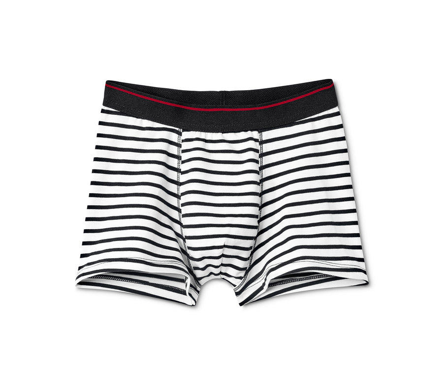 Schwarz-weiße 7 Jungen-Slipboxer.