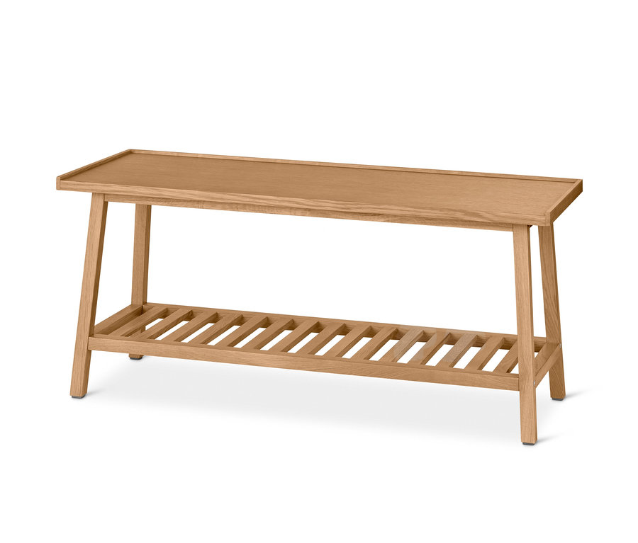 Sitzbank mit Ablage.