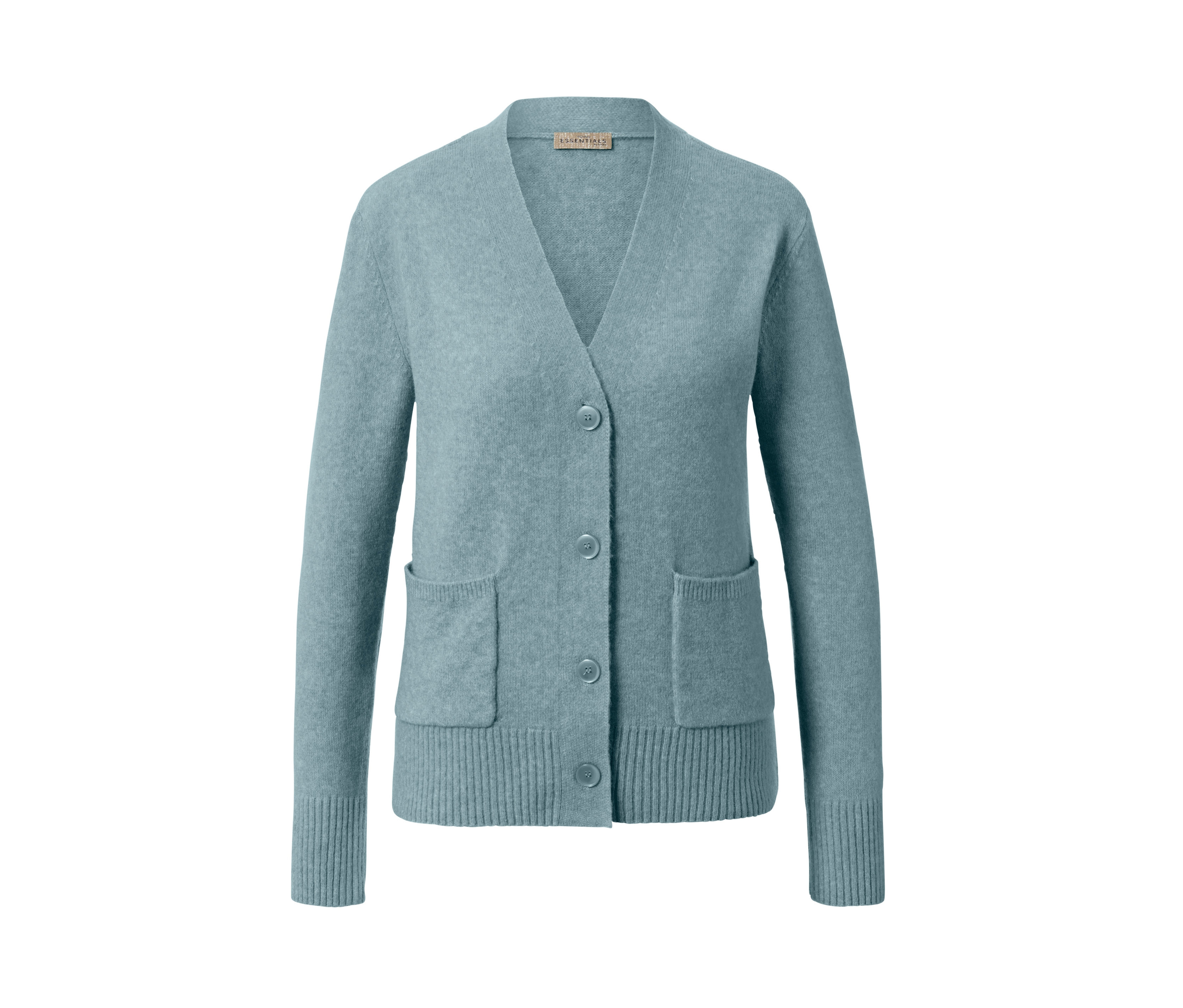 SA 15 günstig Kaufen-Tchibo - Strickjacke mit Wolle - Damen - Gr. M - blau. Tchibo - Strickjacke mit Wolle - Damen - Gr. M - blau <![CDATA[Strickjacke mit Wolle Farbe: Rauchblau Material: 35% Polyester (recycelt), 31% Wolle, 15% Polyamid, 15% Polyacryl, 4% Elasthan Maße: Gesa