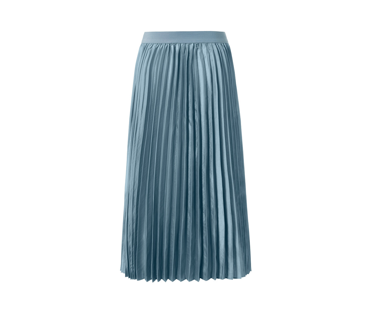 Detailansicht eines Plisseerocks.