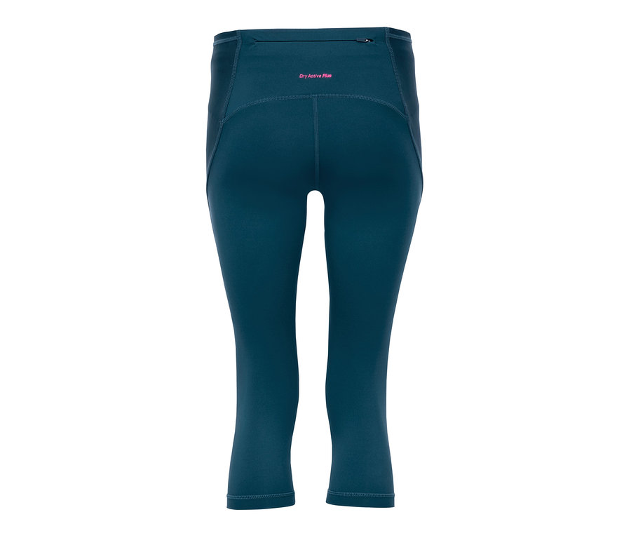Blaue 3/4-Sport-Tight.