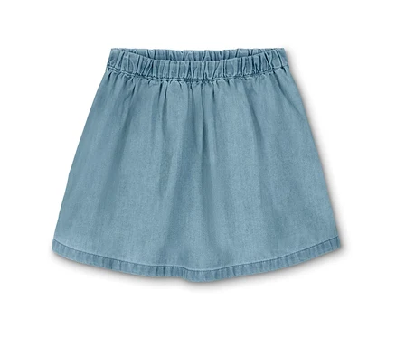 Kinder-Denim-Rock mit Gummibund.