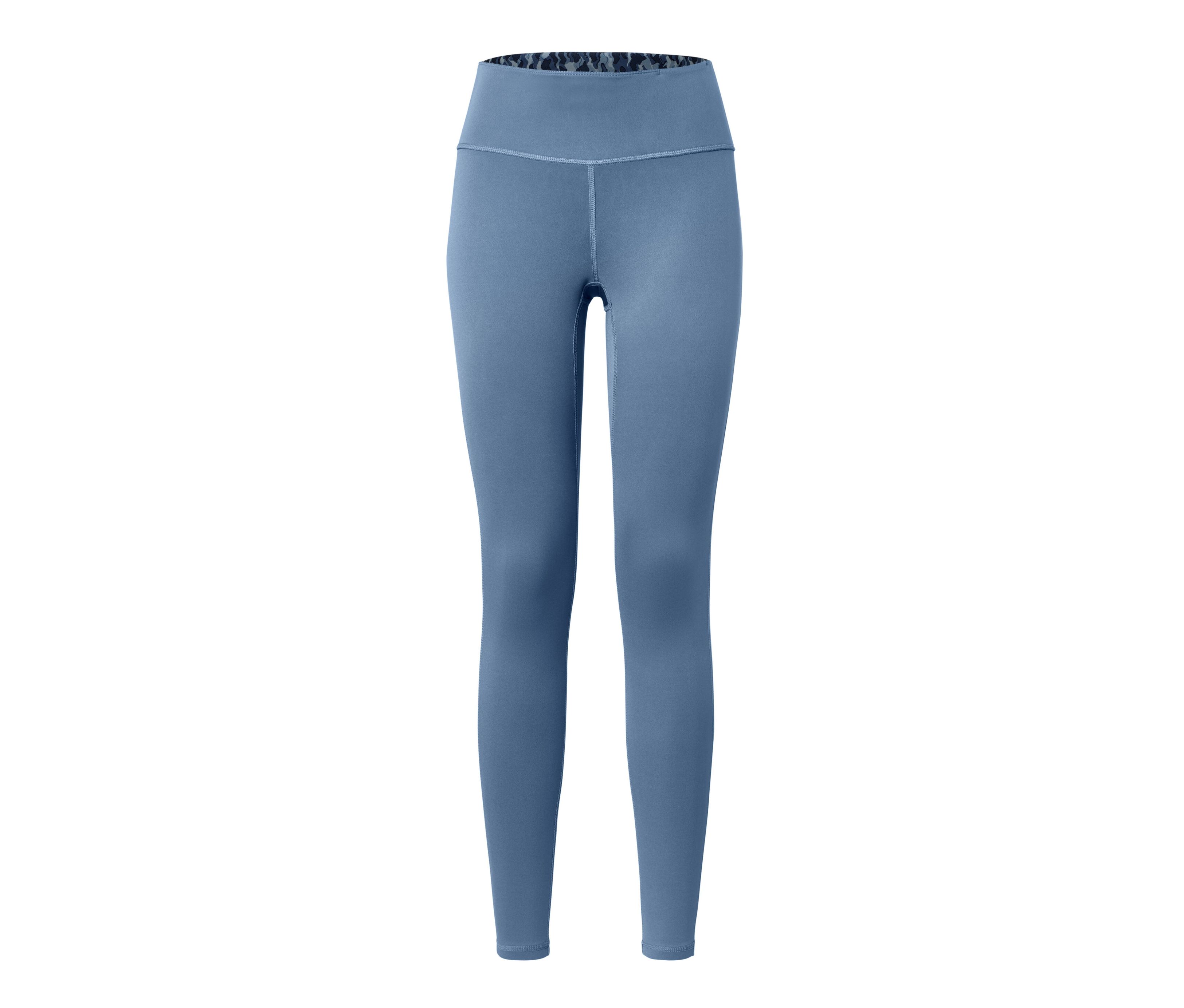 Thumbnail - Tchibo - Wende-Sporttight - Damen - Gr. XL - blau/print