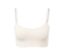 Seamless-Bustier mit Spitze, creme - creme