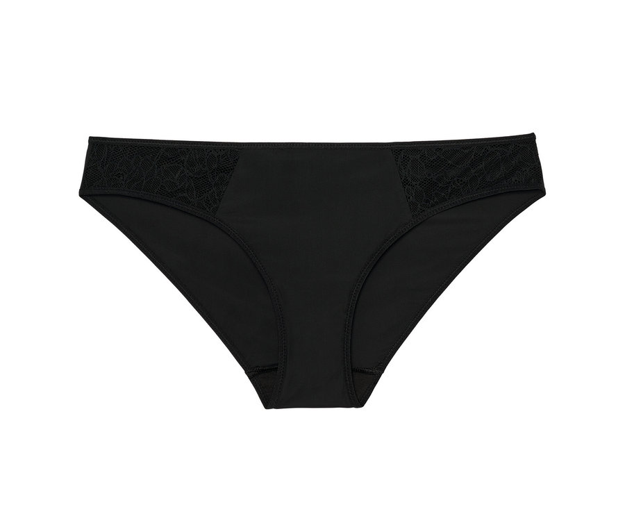 Schwarzer Slip mit Spitzendetails. Passionata Slip »Pila«, schwarz