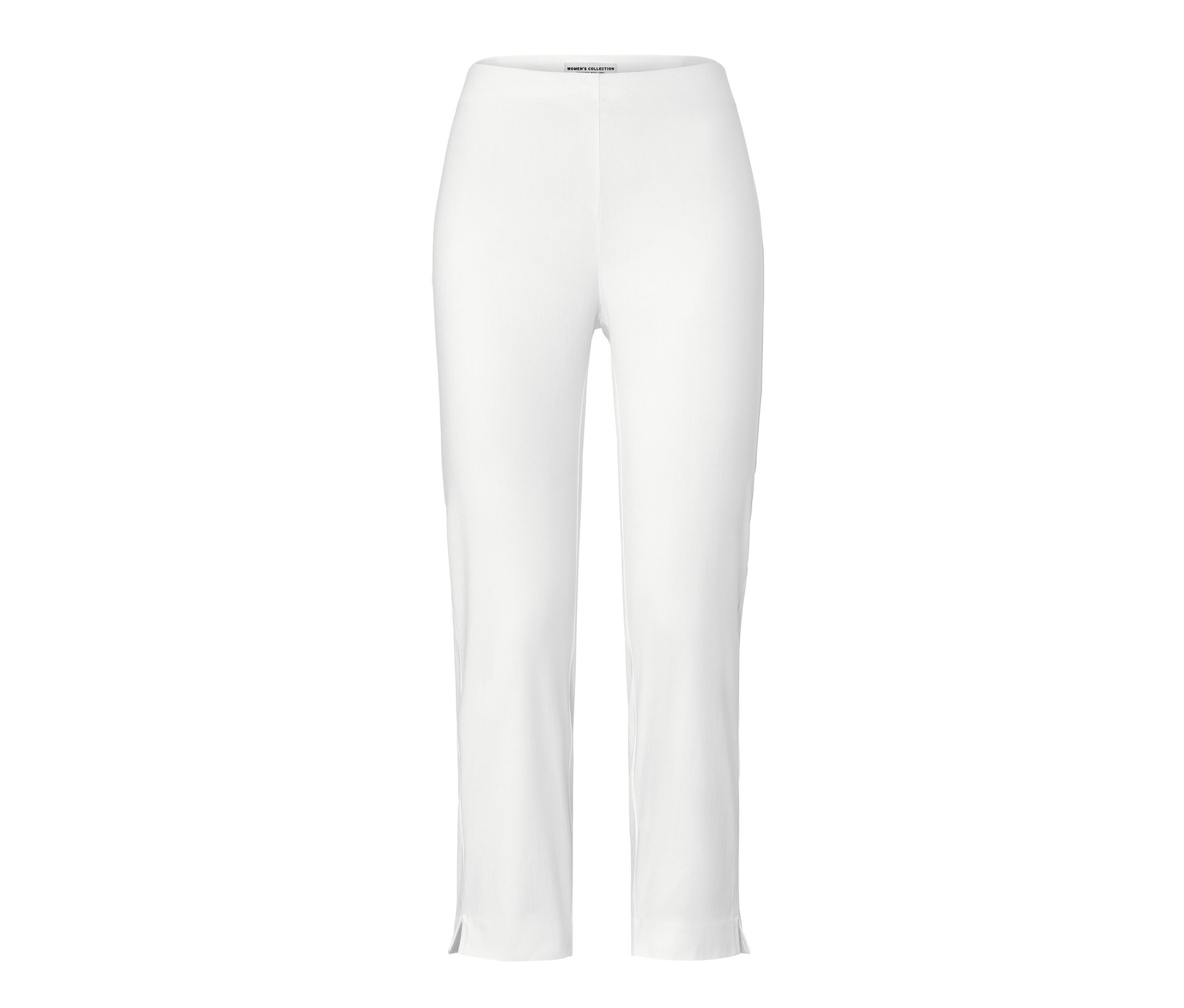 Stretchhose - Damen - Gr. 42 - weiß - weiß