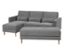 Federkern Eck-Schlafsofa »Jenna«, grau - Grau