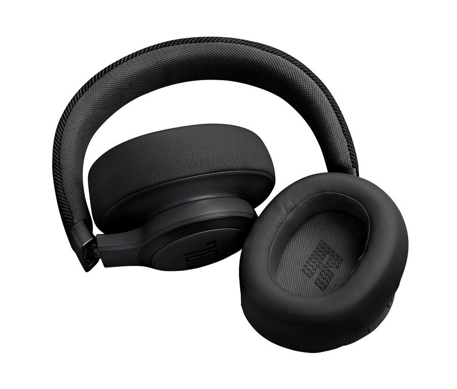 Detailansicht des schwarzen JBL Kopfhörer Live 770 NC Over Ear.