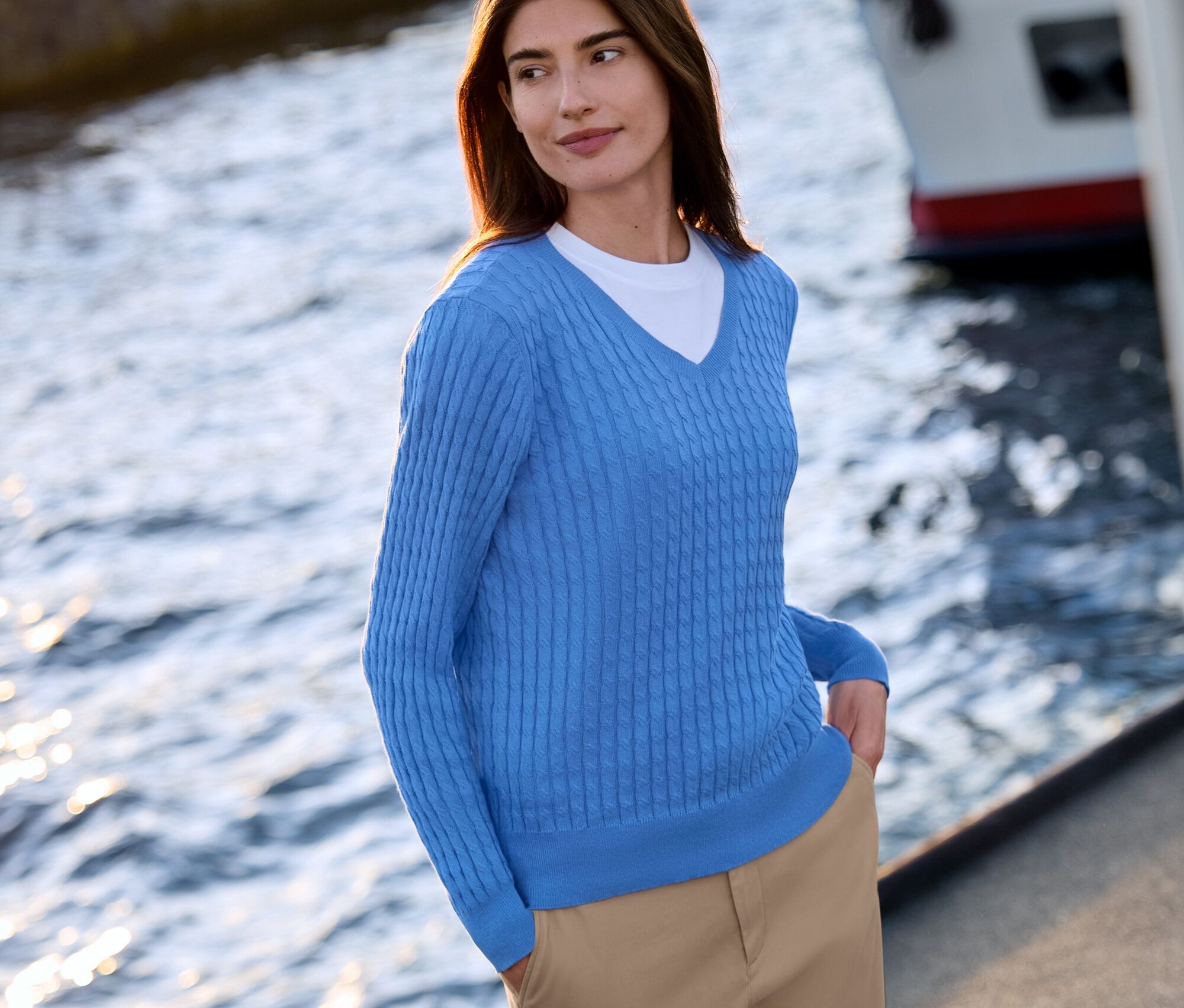 Thumbnail - Tchibo - Chino - Damen - Gr. 40 - beige