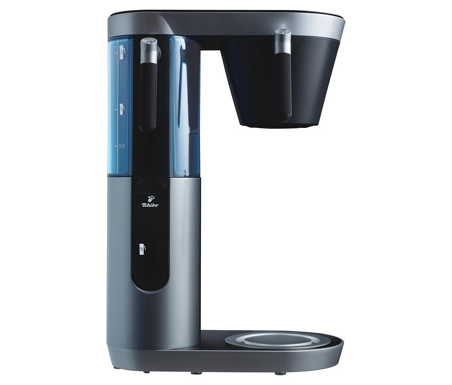 Profi-Filterkaffeemaschine »Coffea Filbii«, classic silver - ohne Kanne