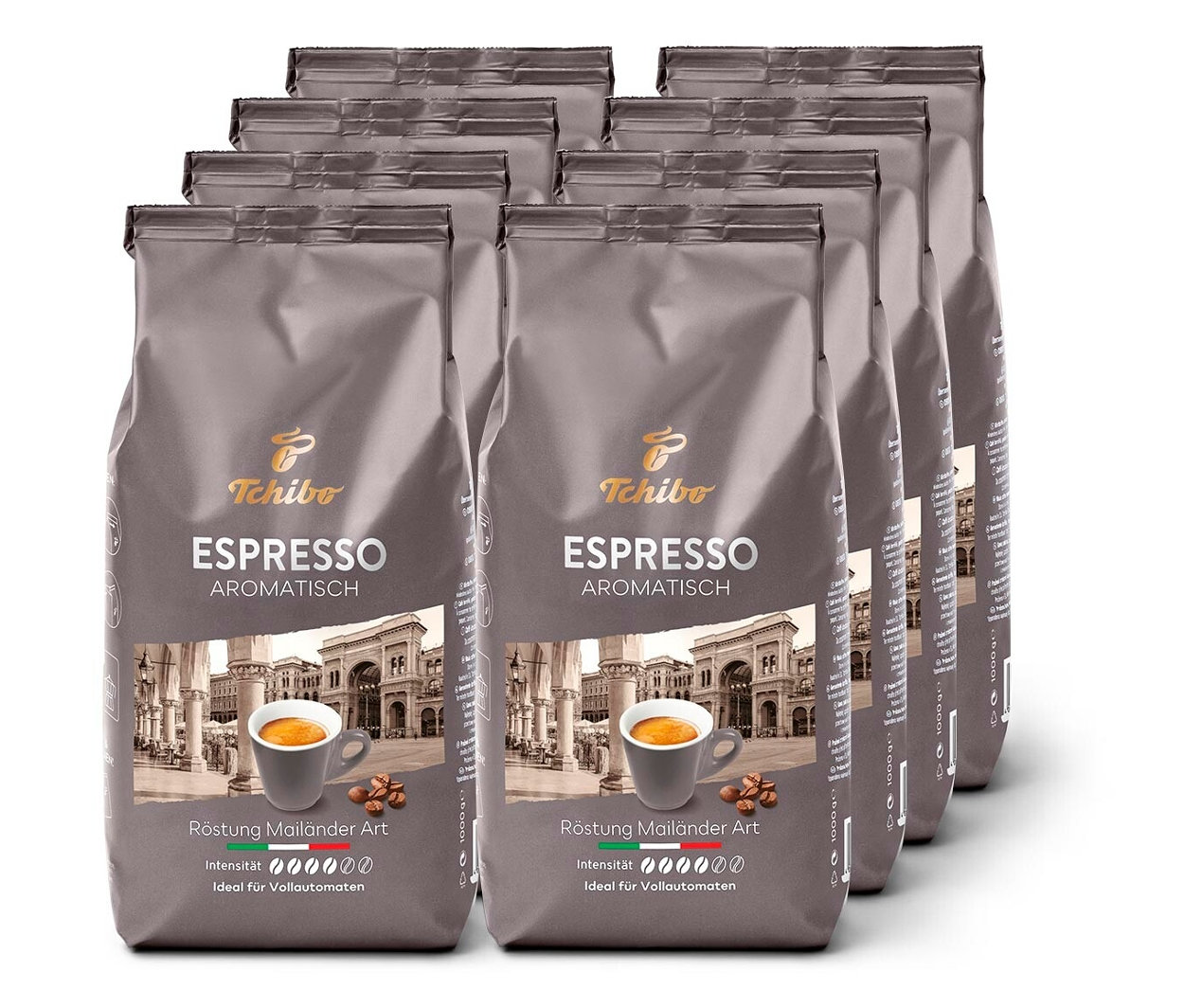 Tchibo - Espresso Aromatisch - 8x 1 kg Ganze Bohne - Intensität: 4/6. Tchibo - Espresso Aromatisch - 8x 1 kg Ganze Bohne - Intensität: 4/6 <![CDATA[Espresso Aromatisch - 8x 1 kg Ganze Bohne Aufbewahrungshinweise: Unter Schutzatmosphäre verpackt. espresso günstig Kaufen-Tchibo - Espresso Aromatisch - 8x 1 kg Ganze Bohne - Intensität: 4/6. Tchibo - Espresso Aromatisch - 8x 1 kg Ganze Bohne - Intensität: 4/6 <![CDATA[Espresso Aromatisch - 8x 1 kg Ganze Bohne Aufbewahrungshinweise: Unter Schutzatmosphäre verpackt.