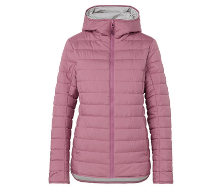 Wende-Steppjacke, grau/rosé