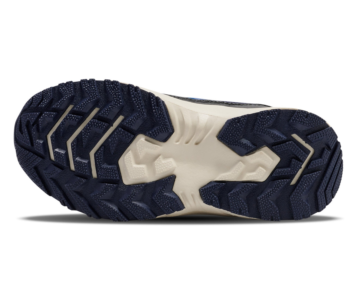 Sohle des blauen HUMMEL Root Tex Jr.