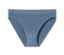 Ein blauer SCHIESSER Rio Slip auf weißem Hintergrund.