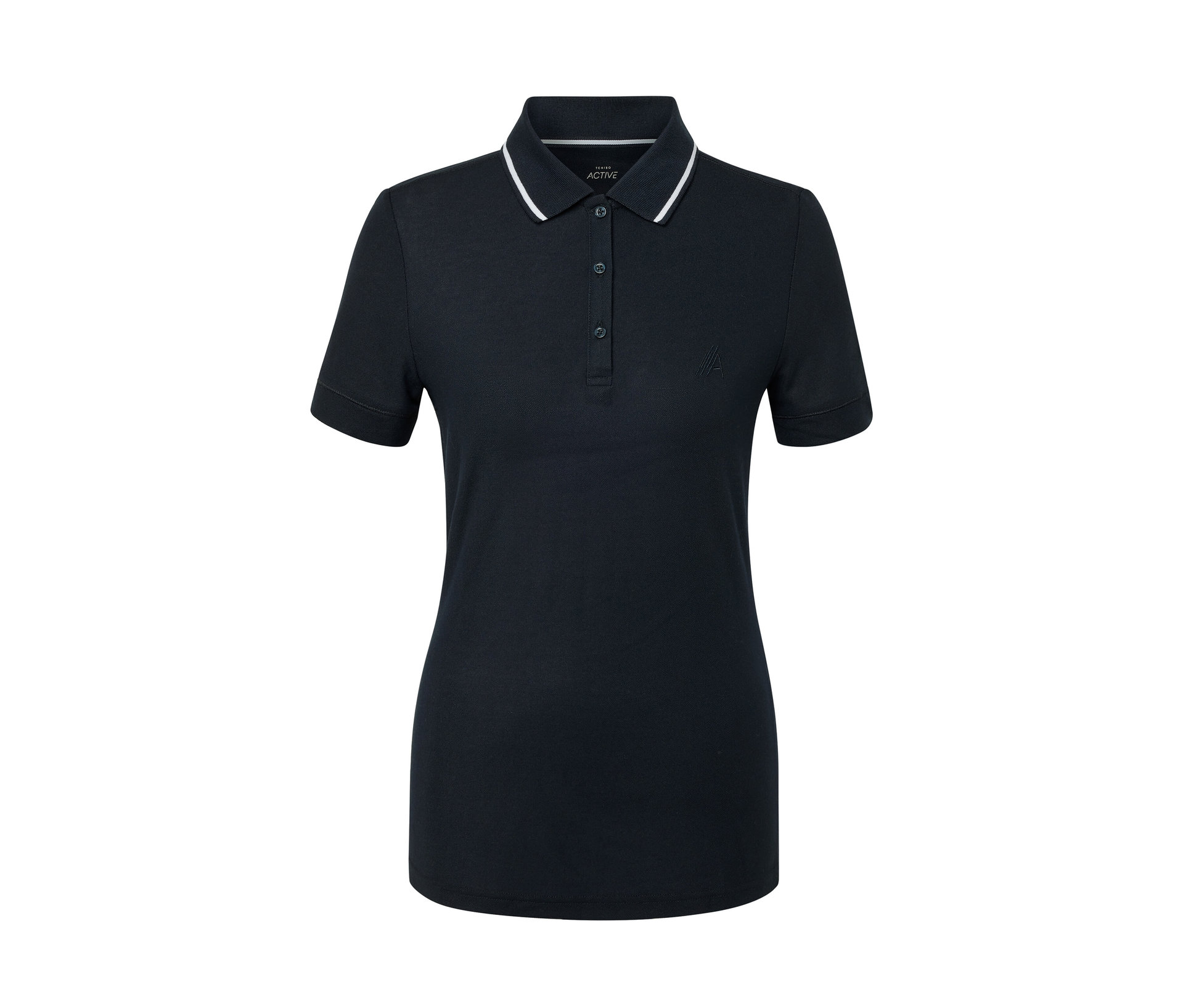 Funktionspoloshirt - Damen - Gr. L - dunkelblau - dunkelblau