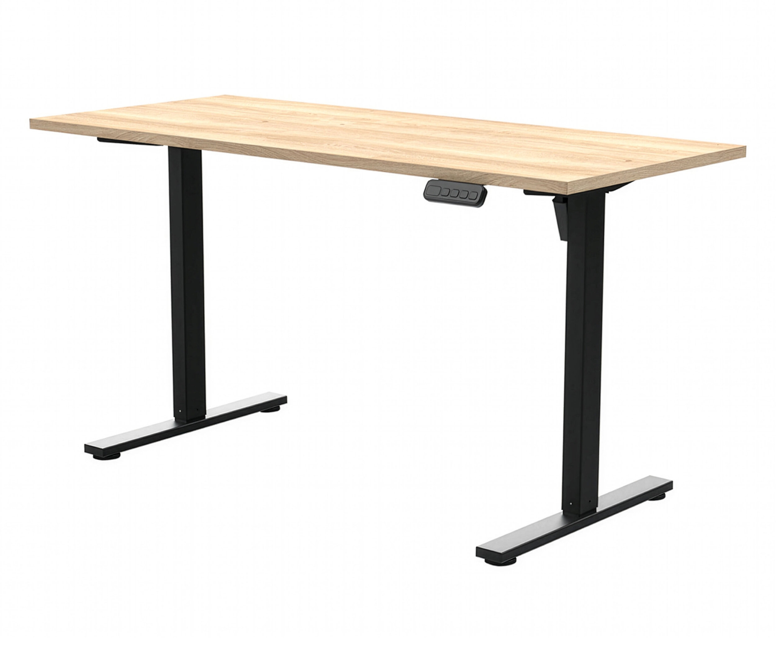 Tchibo - Elektrischer Schreibtisch »Emmik L138« - 138x60x72,7cm - schwarz -