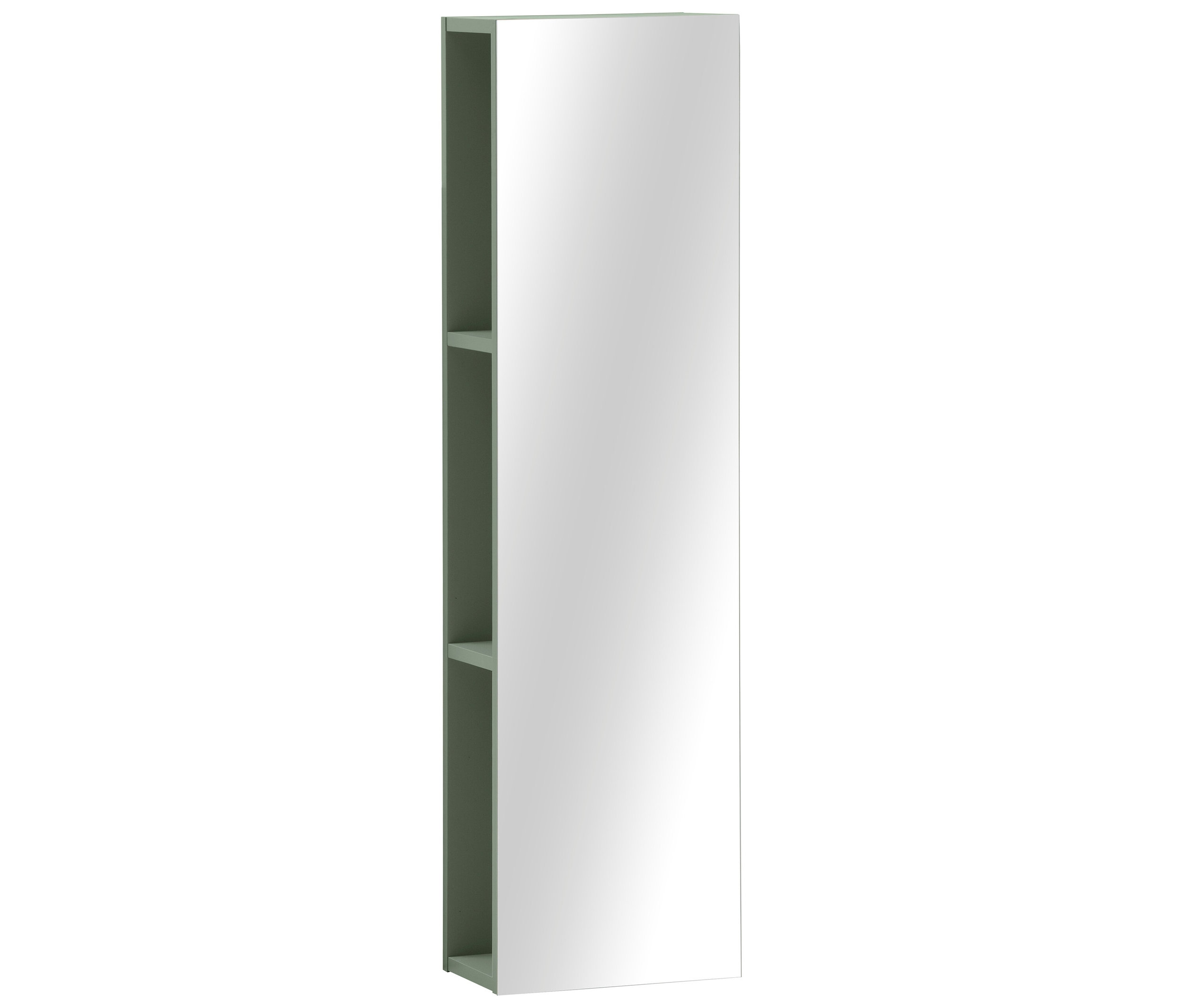 Tchibo - Spiegelregal »Piazza« - 30x19,6x110,6cm - grün -
