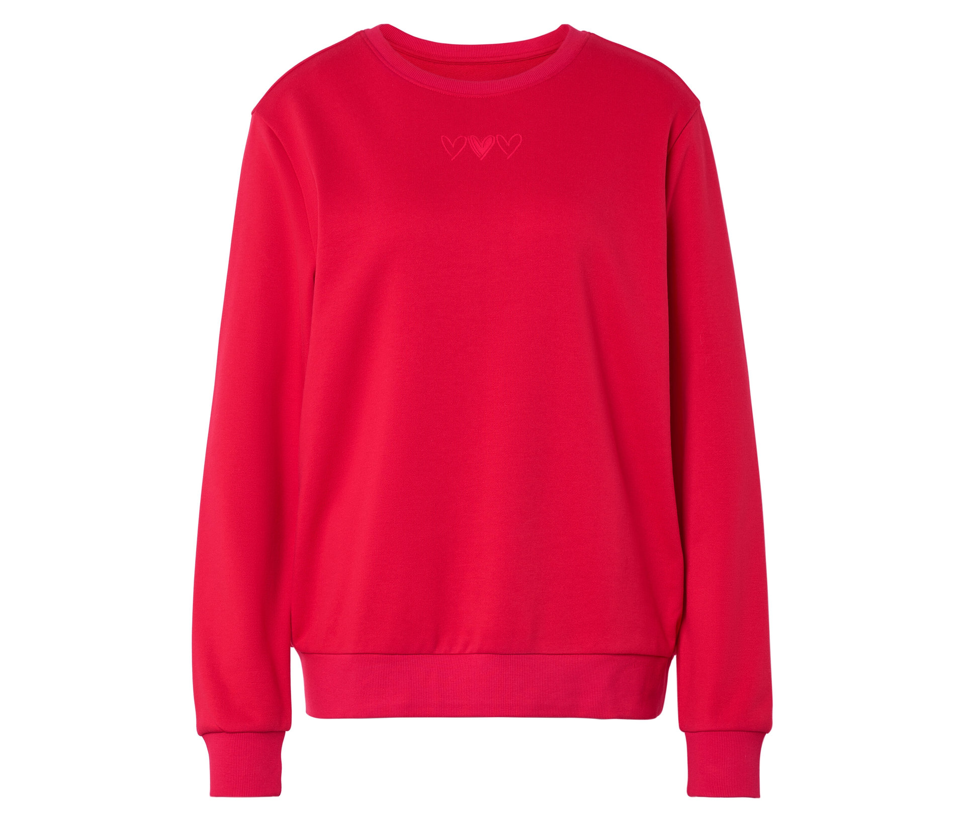 Tchibo - Sweatshirt - Damen - Gr. M - rot