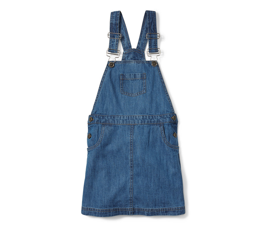 Jeans-Latzrock.