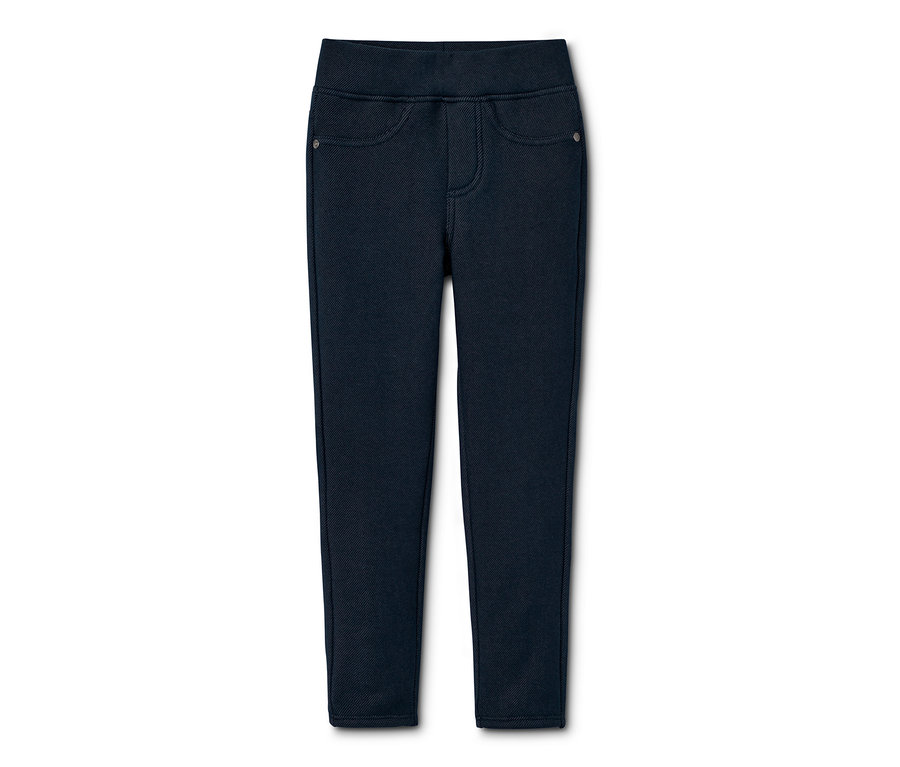 Dunkelblaue Thermotreggings.