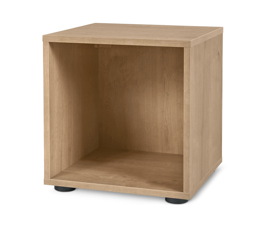 Regalmodul »Flemming«, ca. 37,5 x 37,5 cm, offen, Eichendekor.