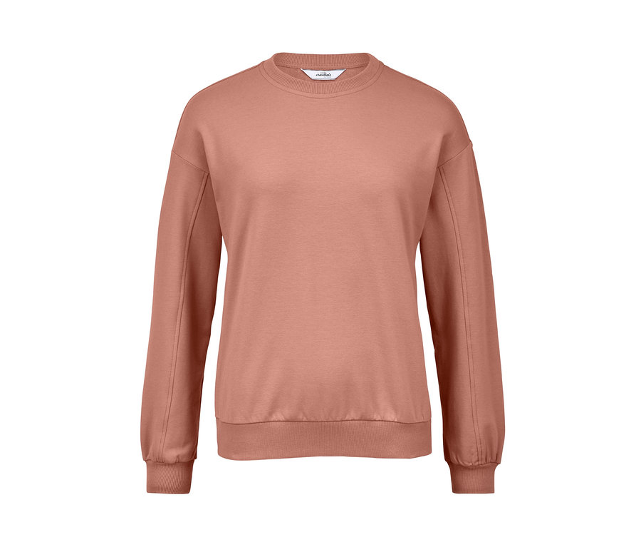 Detailansicht eines Sweatshirts.
