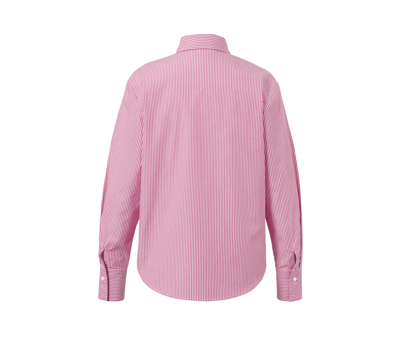 Gestreifte Hemdbluse.