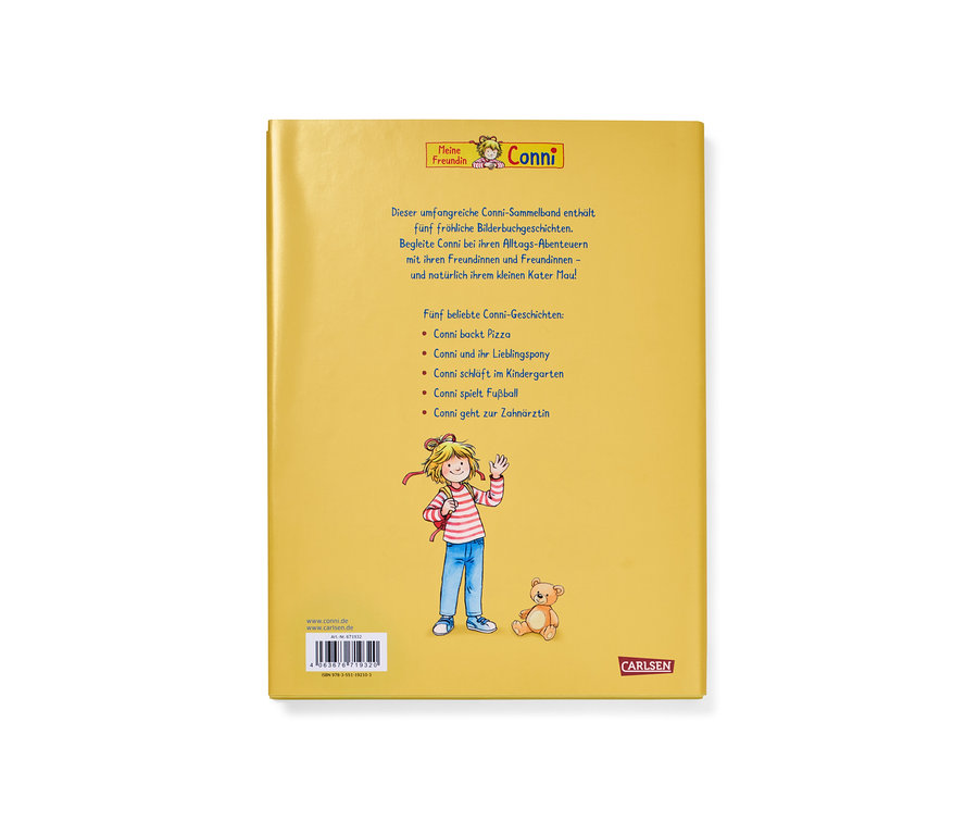 Abbildung des Covers des Buches »Das große Conni-Vorlesebuch«.