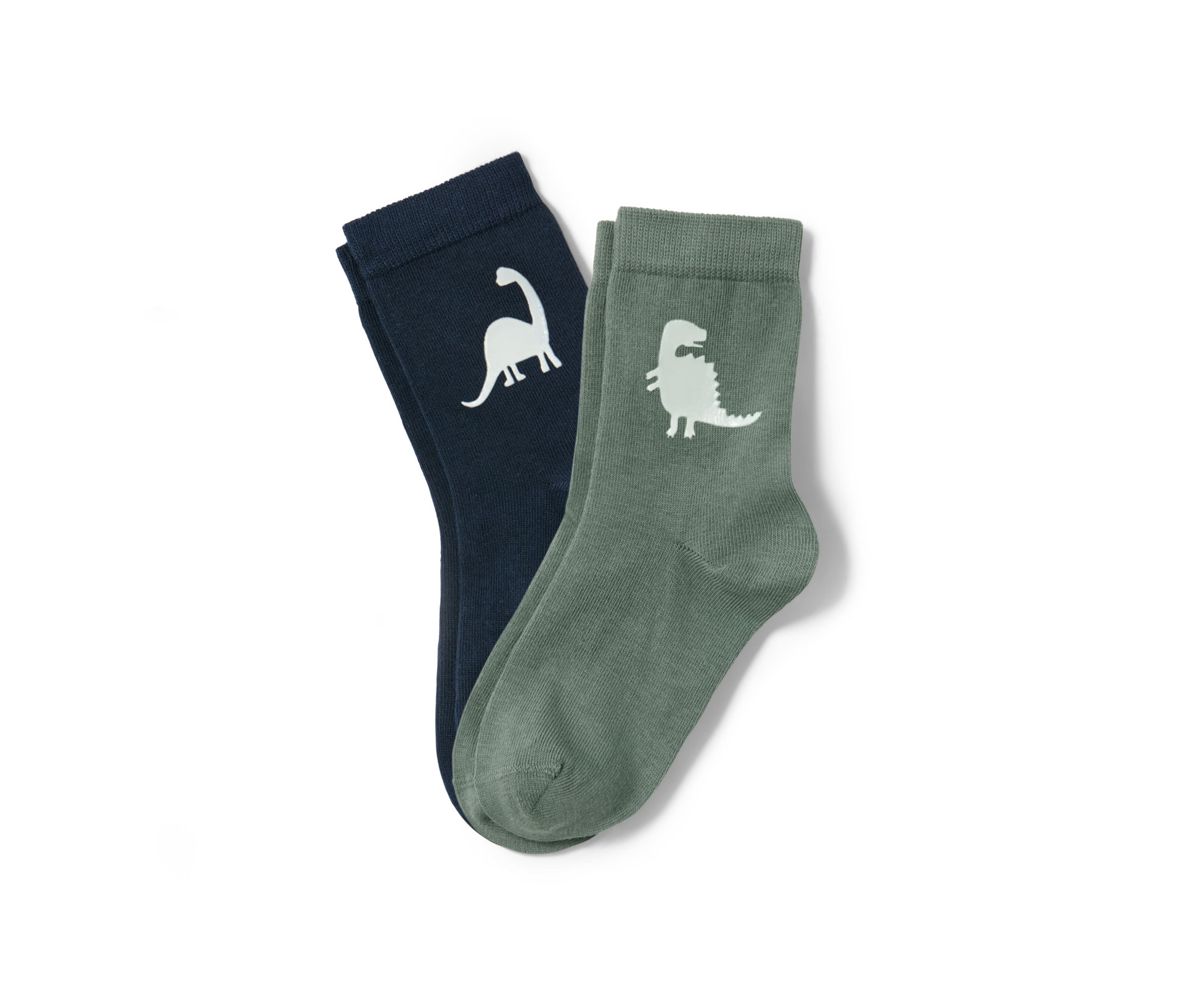 Tchibo - 2 Paar "Glow in the Dark"-Socken - Gr. 23-26 - dunkelblau