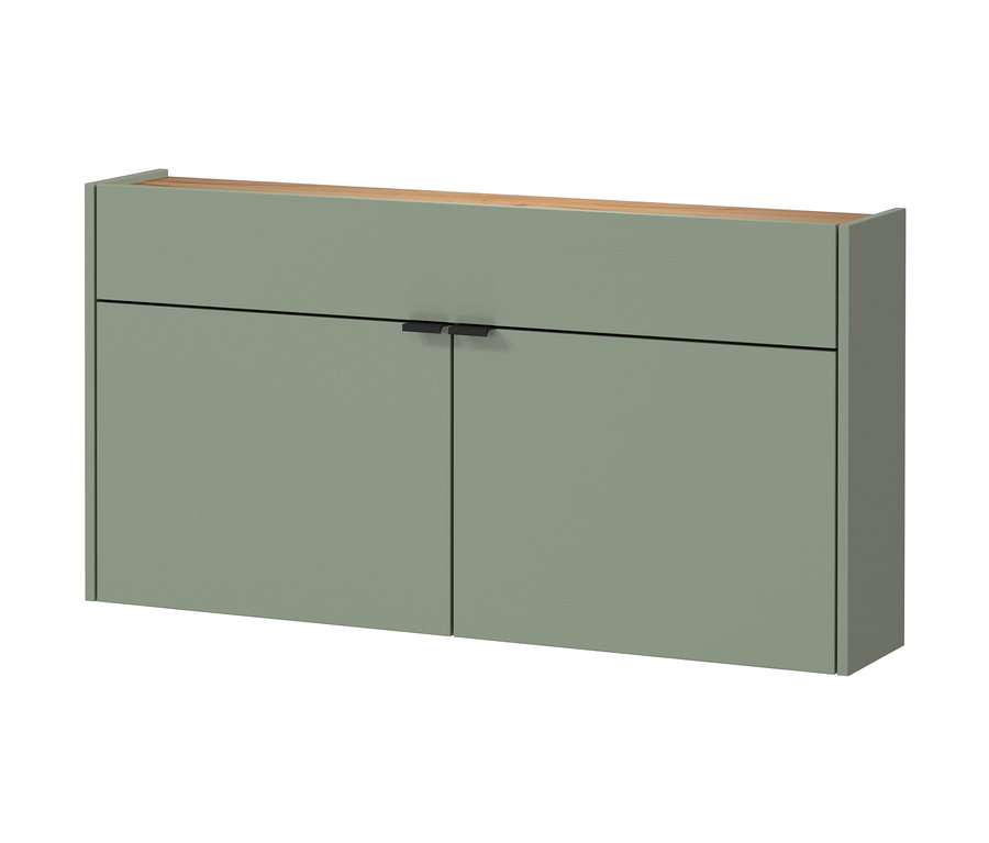 Breiter Mehrzweckschrank »Ameca« in Taupegrün.