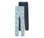 Zwei Kleinkinder-Strickleggings, Wolke.