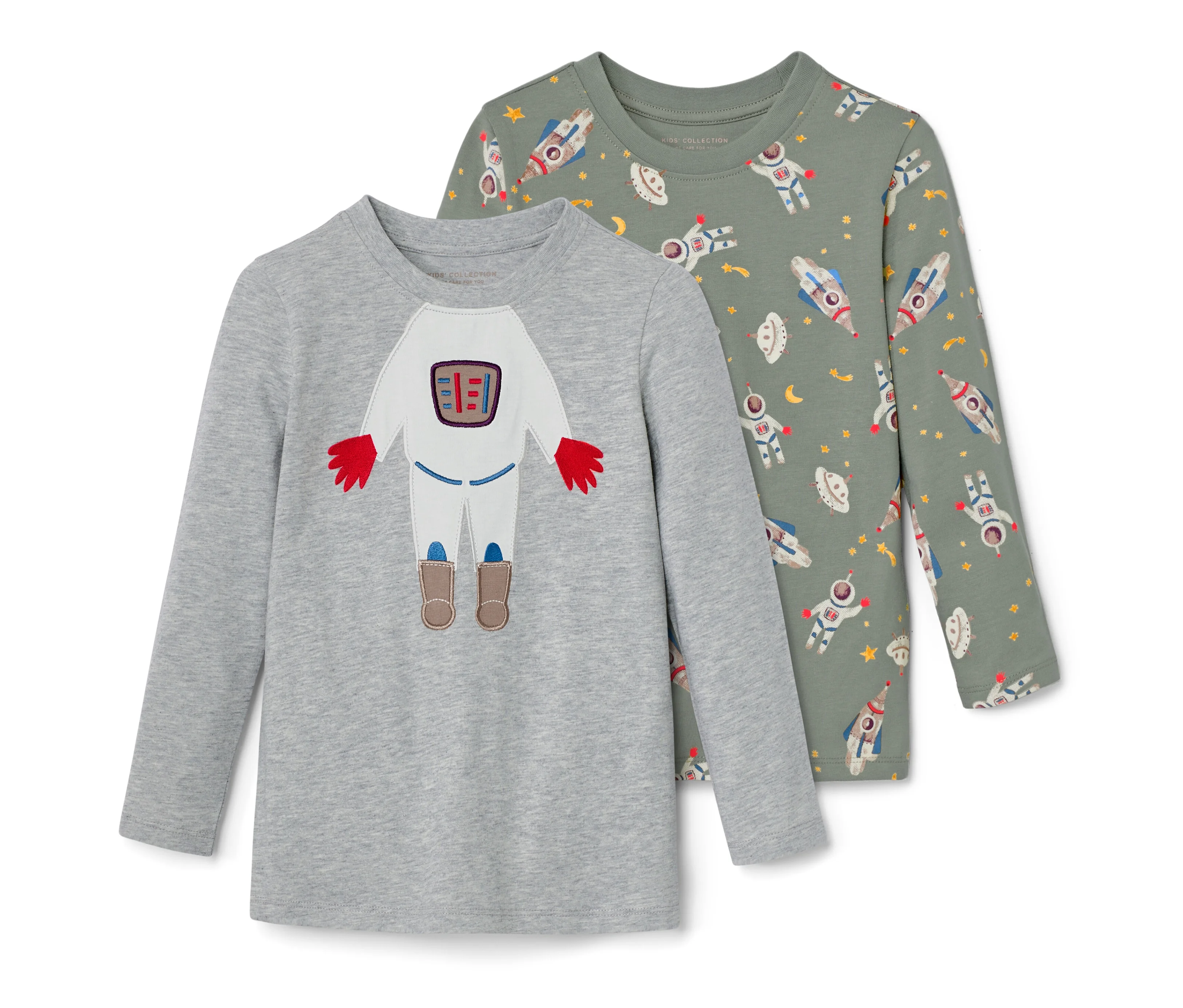 Tchibo - 2 Langarmshirts - Herren - Gr. 86/92 - khaki. Tchibo - 2 Langarmshirts - Herren - Gr. 86/92 - khaki <![CDATA[2 Langarmshirts, Outerspace Farbe: 1x grau meliert mit Astronauten-Applikation, 1x khaki mit Outerspace-Alloverprint Material: 100% Baumw in Space günstig Kaufen-Tchibo - 2 Langarmshirts - Herren - Gr. 86/92 - khaki. Tchibo - 2 Langarmshirts - Herren - Gr. 86/92 - khaki <![CDATA[2 Langarmshirts, Outerspace Farbe: 1x grau meliert mit Astronauten-Applikation, 1x khaki mit Outerspace-Alloverprint Material: 100% Baumw