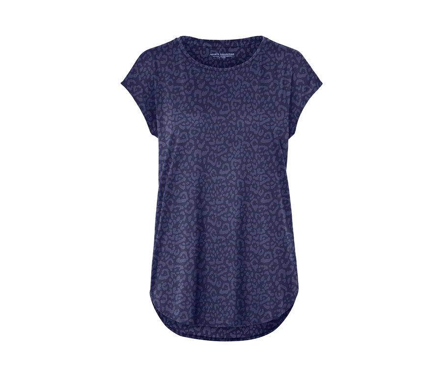 Lila Sportshirt.