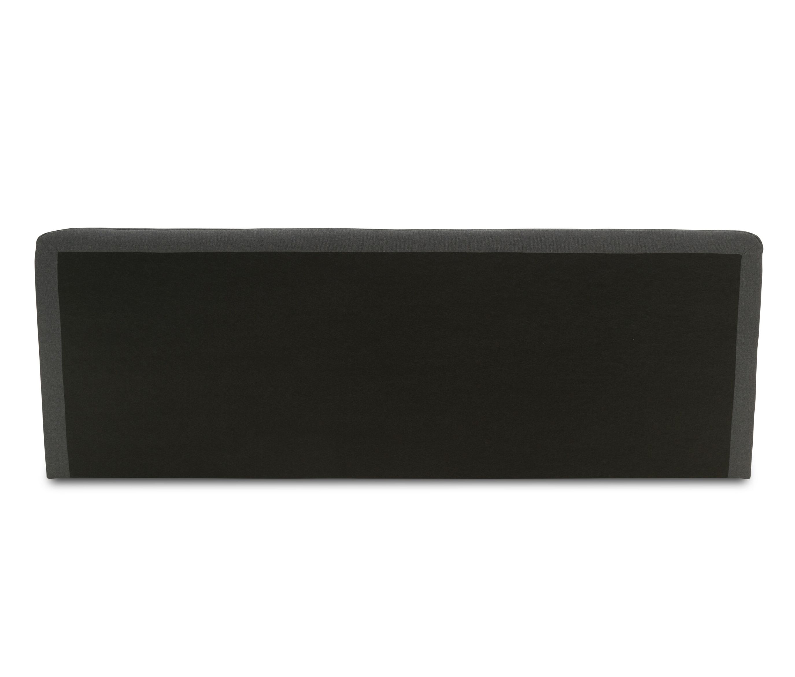 Thumbnail - Domo collection Boxspringbett 180 x 200 cm inkl. Topper - 187x207x68cm - schwarz - Polyester / Holz / Kunststoff