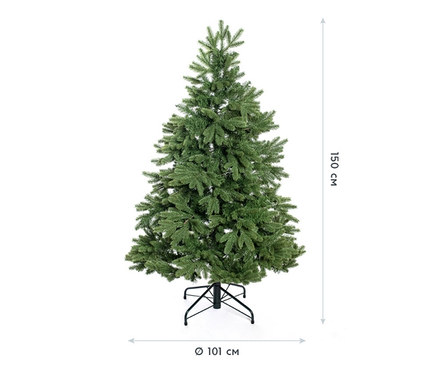 Künstlicher Weihnachtsbaum Roswell Kiefer, 150 cm.
