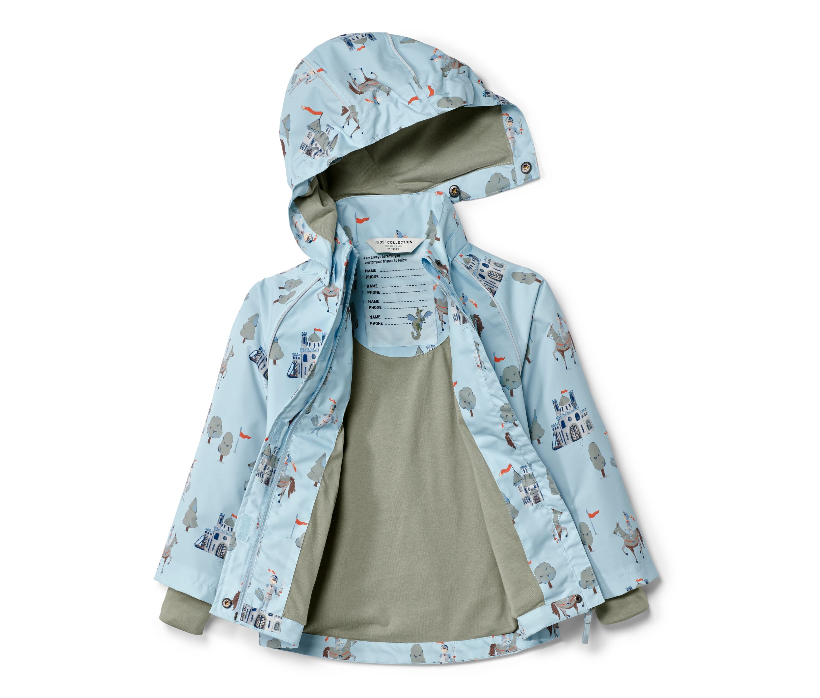 Thumbnail - Tchibo - Kinder-Regenjacke - Jungen - Gr. 86/92 - hellblau