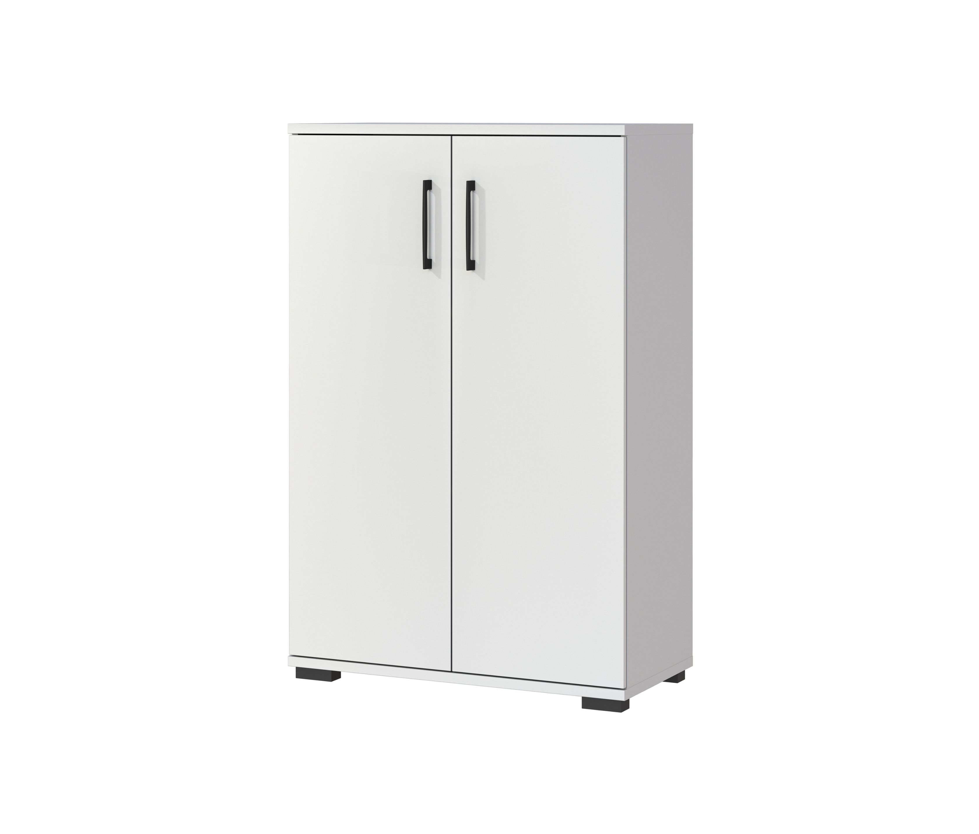 Tchibo - Aktenschrank »Profi« klein - 80x40x123cm - grau - Holz