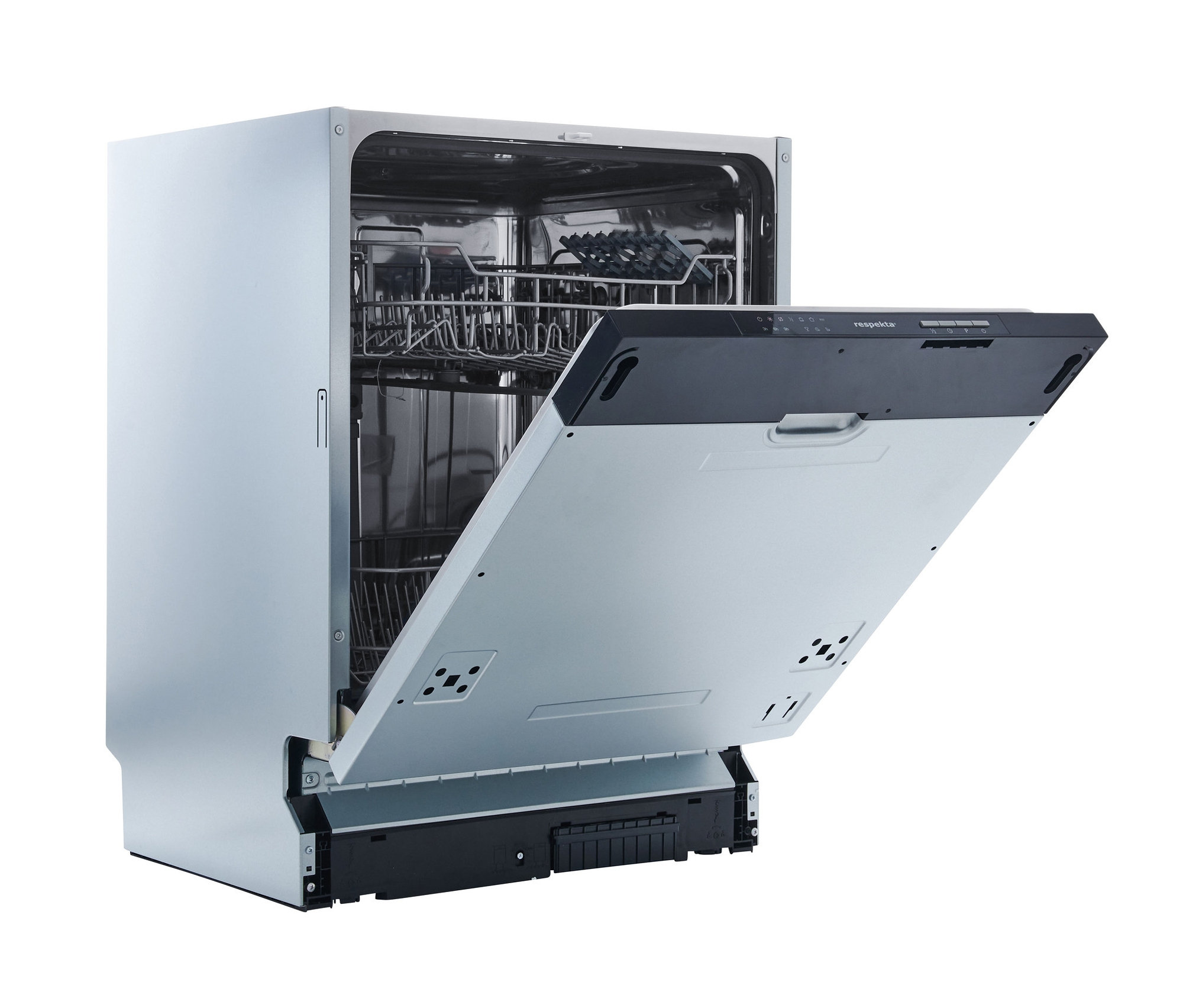 Geöffneter Respekta vollintegrierter-Geschirrspüler »GSP60V», ca. 60 cm.