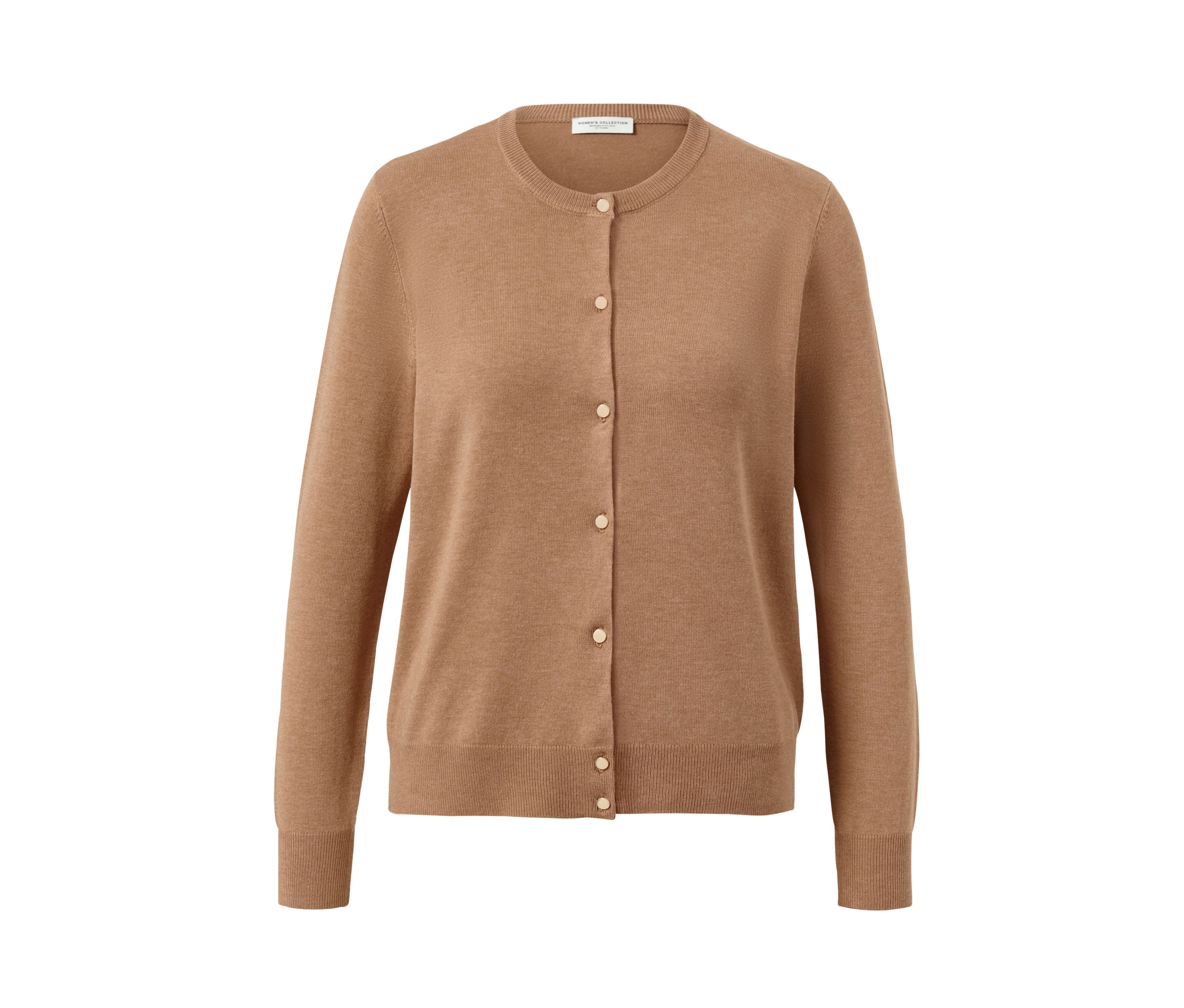 Tchibo - Feinstrick-Cardigan - Damen - Gr. M - beige