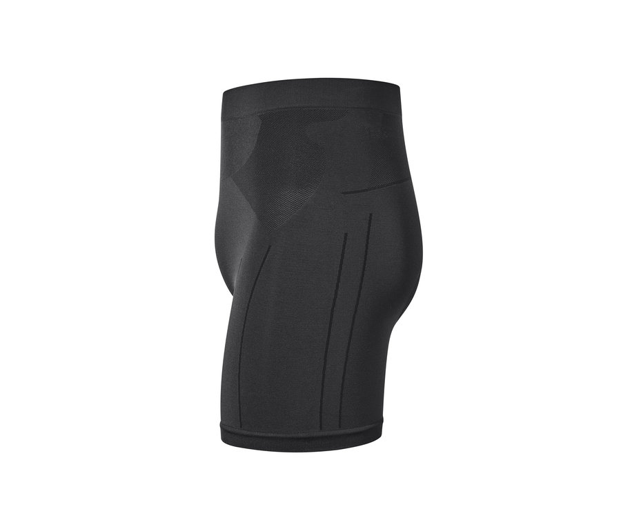 Schwarze Radunterhose.